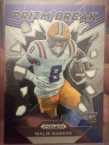 2024 Panini Prizm Draft Picks - Prizm Break Malik Nabers #PB-MNS (RC) - Bild 1 von 3