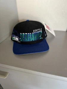 Vtg Seattle Seahawks Sports Specialties Shadow Snapback Football Hat Proline NWT - Picture 1 of 6