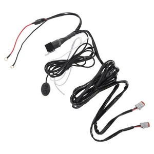 Heavy Duty Wiring Harness For maXpeedingrods RGB LED Spot Light 12V 30A 3PIN DT - Picture 1 of 12