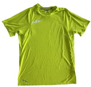 Hoka One One Herren Medium Laufshirt Lemon Lime Lightweight Active RN#88276 - Bild 1 von 12