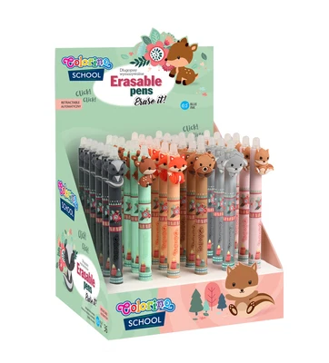 MC NEILL CoolPack CLICK CLACK Radierbarer Gelschreiber WALD verschiedene Motive nachfüll