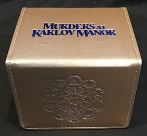 Ultra-Pro ~ Magic the Gathering ~ Murders at Karlov Manor ~ Deck Box ~ OEJ - Picture 1 of 5