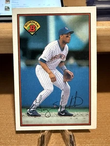 1989 Bowman Baseball MLB Gary Sheffield Milwaukee Brewers Rookie Card #142 - Picture 1 of 2