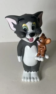 Banco de monedas vintage 1992 TEC Viny Tom & Jerry personaje de dibujos animados coleccionable raro - Imagen 1 de 10