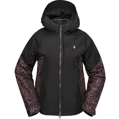 Volcom Women's Agate Insulated Snowboard Ski Winter Jacket - Black - New 2025 - Image 1 of 3