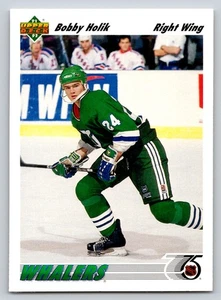 1991-92 Upper Deck Bobby Holik #233 Hartford Whalers - Bild 1 von 2