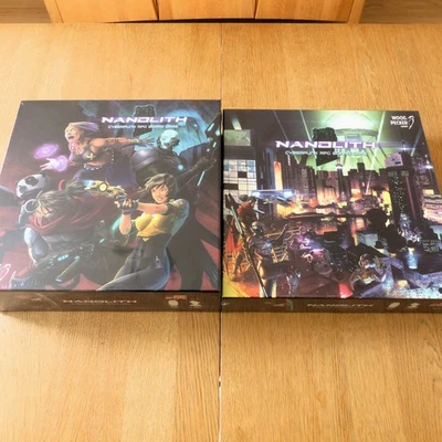 Nanolith Kickstarter Pledge - Cyberpunk RPG Board Game - Deluxe Edition - New - Image 1 of 4