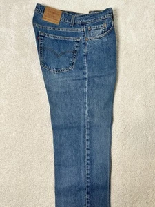 Levi’s Jeans Men’s 38x32 VTG 90s 505 Orange Tab Made In USA 1997 Dry Cleaned - Picture 1 of 14