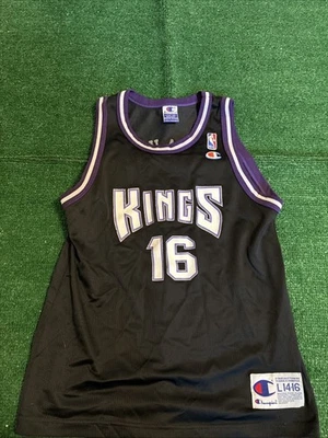 Camiseta vintage años 90 Peja Stojaković Sacramento Kings talla niños LG Foto 1 de 4
