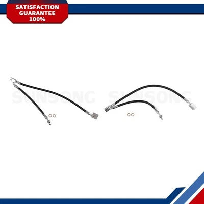 2 mangueras de freno delanteras Sunsong para Nissan NV1500 Nissan NV2500 Nissan NV3500 Foto 1 de 4
