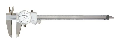 Mitutoyo 505-743 Dial Caliper, 0.1" per Rev, 0-8" Range, 0.001" Accuracy - Image 1 of 4
