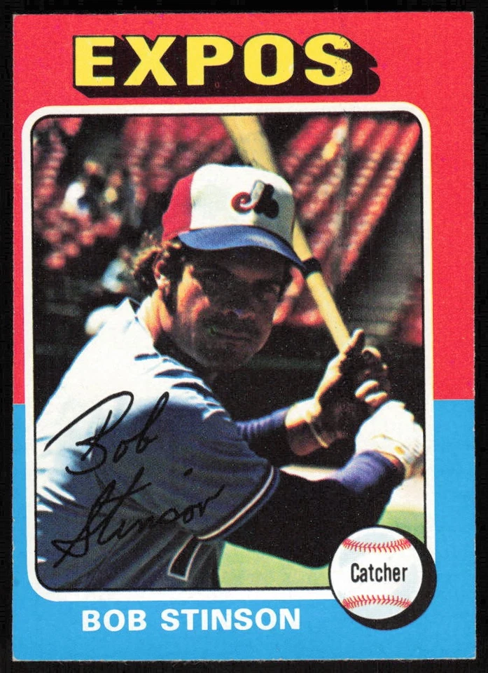 1975 Topps #471 Bob Stinson - $1 SHIPPING (JB4) - Image 1 of 2