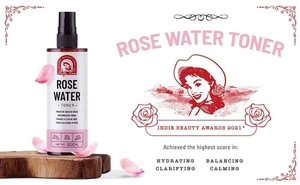 Betty Rose, Rose Water Toner With Vitamin E & Hibiscus Sabdariffa 100% Vegan - Picture 1 of 7