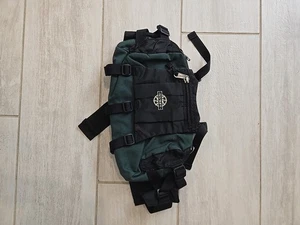 Vintage Quest Hip Pack "The Mountaineer" Black/Green - Unisex - Picture 1 of 4