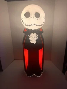 Disney Nightmare Before Christmas Jack Skellington Lighted Vampire Blow Mold NEW - Picture 1 of 4