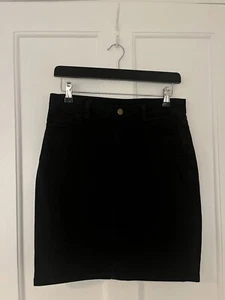 American Apparel Black Denim Skirt - Picture 1 of 6