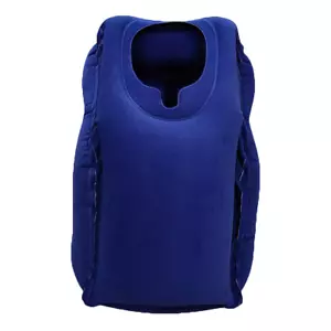 Portable Inflatable Travel Neck Pillow for Airplane, Car, and Office Use - Picture 1 of 9