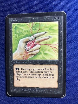 1993 MTG Alpha Deathgrip U K  MP 1993 - Image 1 of 2