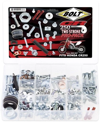 Kit de fixação de parafuso Pro Pack Honda CR250 00-07 2 tempos - Imagem 1 de 1