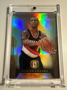 2012-13 Panini Gold Standard Damian Lillard #183 RC Rookie #/349 Blazers Bucks - Bild 1 von 2