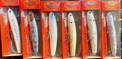 Lápiz sin labios LUCKY CRAFT Wander 95 Sinking 3/4 OZ Fluttering Minnow - Elige el color Foto 1 de 4