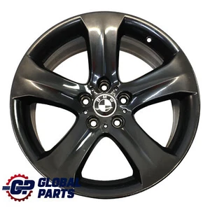 BMW X6 E71 Llanta Trasera Aleación Negro 19" Star 258 ET:21 10J 6778587 - Imagen 1 de 13