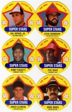 Jose Canseco #18 1989 Super Stars disc