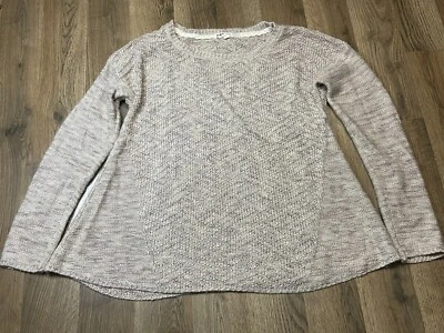 Jolt Shirt, Women's Size Medium, Cream Purple, Knitted, Long Sleeve - Image 1 of 4