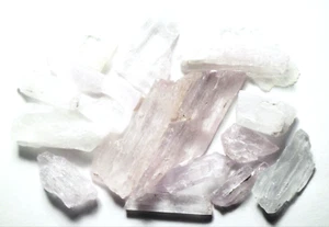 100cts Kunzite crystal specimen rough Afghanistan # 5 - Picture 1 of 1