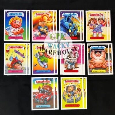 2020 GARBAGE PAIL KIDS 35TH ANNIVERSARY MIDLIFE CRISIS 20 CARD BONUS SET NEW ART - Image 1 of 4