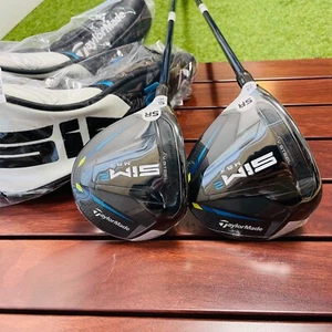 LH Taylormade SIM2Max 3w 5w 2set TENSEI BLUE Graphite Shaft SR Flex NEW Rare - Picture 1 of 10