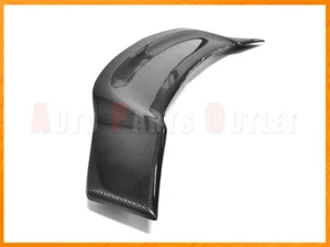 R Style Carbon Fiber Trunk Spoiler For 15-19 M-BENZ W205 C250 C300 C350 Sedan - Picture 1 of 2