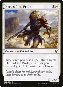 MTG Theros Beyond Death C Hero of the Pride #022 PLAYSET 4x x4 - Picture 1 of 1