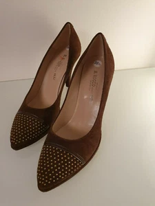 Gil Rocco Klassische edel Damen Pumps Stiletto High Heels Leder Schuhe Top, NEU - Bild 1 von 8