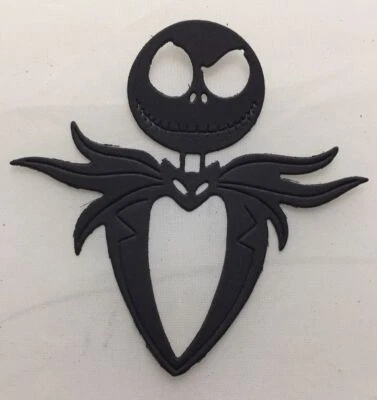 Jack Skellington Die Cuts * Set of 14 * Black or White Cardstock * Nightmare! - Imagem 1 de 4