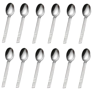 Sasaki Windows 18/8 Stainless Steel 6 7/8" Teaspoon (Set of Twelve) - Picture 1 of 4