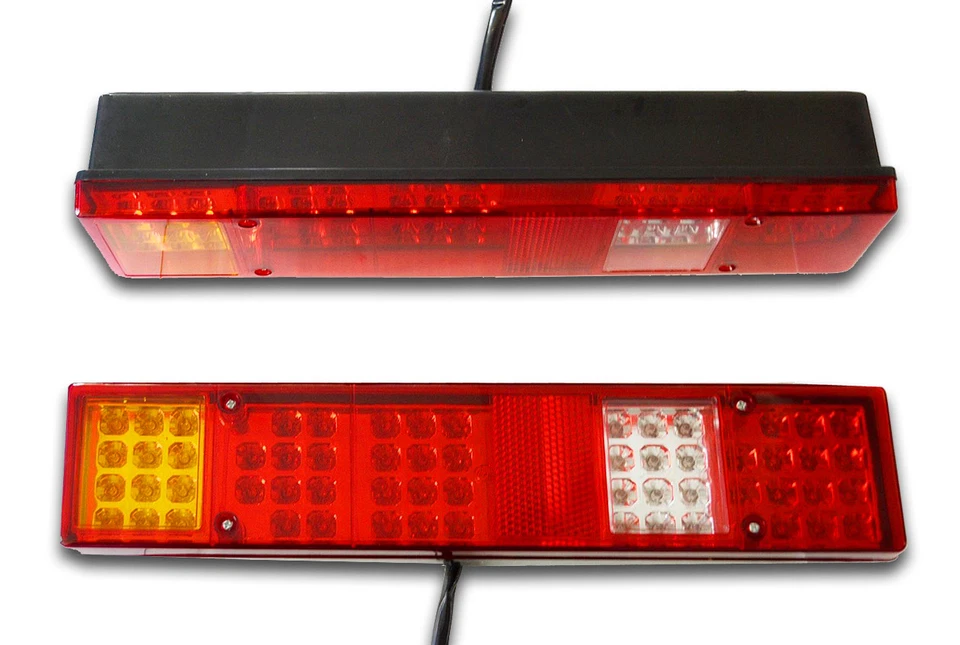 Luces Traseras LED 2X24V Para Remolque Camión Ford DAF MAN Renault Scania Volvo - Imagen 1 de 4