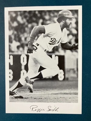 洛杉矶道奇队发行雷吉·史密斯 5 X 7 照片 — 第 1/2 张图片