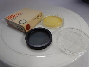 Genuine Vintage Asahi Pentax polarizing polariser Asahi Optical Co Japan & Case - Picture 1 of 6