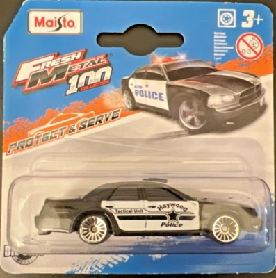 Maisto 2022 Fresh Metal 100 Protect & Serve 3" Diecast Ford Police Interceptor - Image 1 of 4
