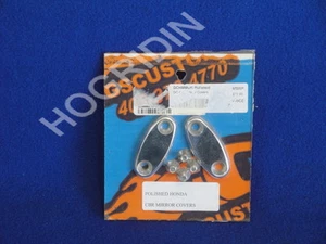 00 - 06 Greggs Customs Honda CBR1000RR flushmount mirror fairing plugs blockoffs - Picture 1 of 4