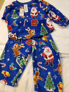 THE CHILDREN'S PLACE *INFANT CHRISTMAS HOLIDAY PAJAMAS* MULTI COLORED HOLIDAY DE