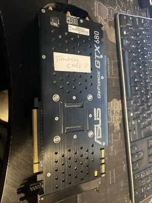 Nvidia GTX 680 2GB Graphics Card ASUS DIRECTCU II *FAULTY*. - Image 1 of 3