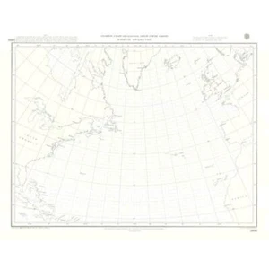 Admiralty Gnomonic Chart 5095: North Atlantic Ocean - Picture 1 of 1