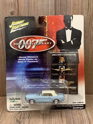 Johnny Lightning - 007 James Bond Ford Mustang Convertible - 2002 - Изображение 1 из 4