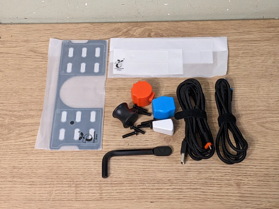 USB cable/pads/panel/lever/handle cap ONLY Turtle Beach VelocityOne flight yoke - Image 1 of 1