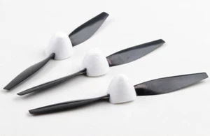 Propeller with Spinner D130 x P 70mm Minium Auto Kite Set of 3 Kyosho A0657-06 - Picture 1 of 1