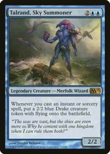 Talrand, Sky Summoner Magic 2013 / M13 HEAVILY PLD Blue Rare MAGIC CARD ABUGames