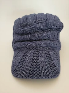 GAP Kids Blue Newsboy Fashion Cap Hat Crochet, Size Large/XL - New with Tags - Picture 1 of 9