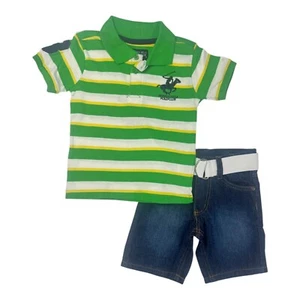 Beverly Hills Boys 2-Piece Short Set Size 2T, 4T - Picture 1 of 1